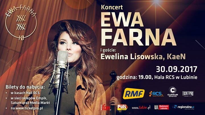 Ewa Farna koncert w Lublinie z okazji 10-lecia na scenie muzycznej
