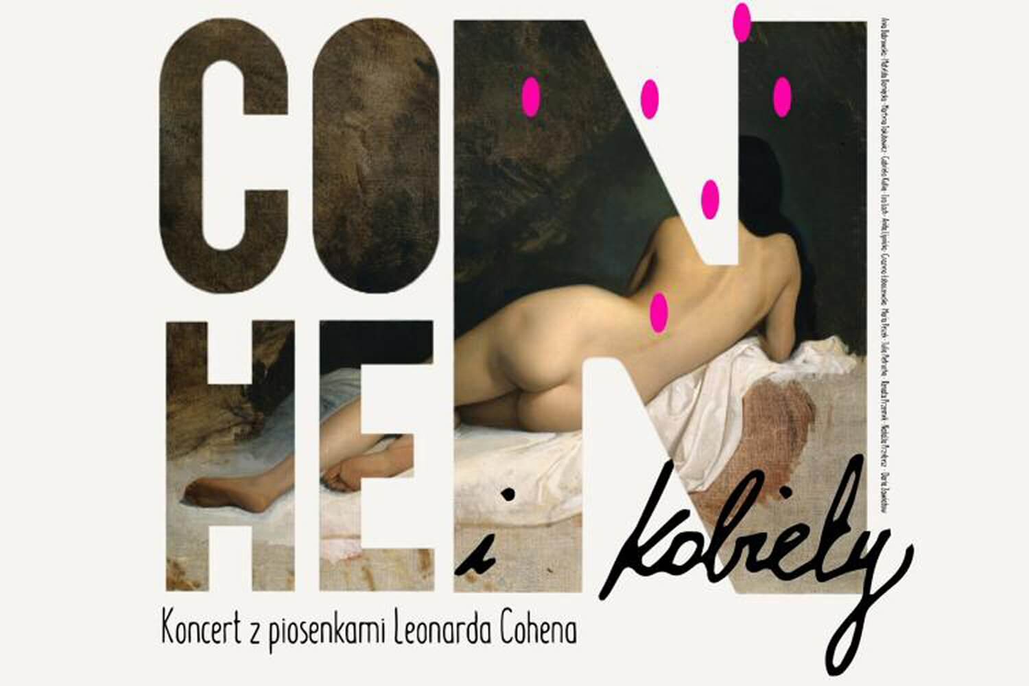 Cohen i Kobiety - koncert czołowych wokalistek (Festiwal Łódź Czterech Kultur)
