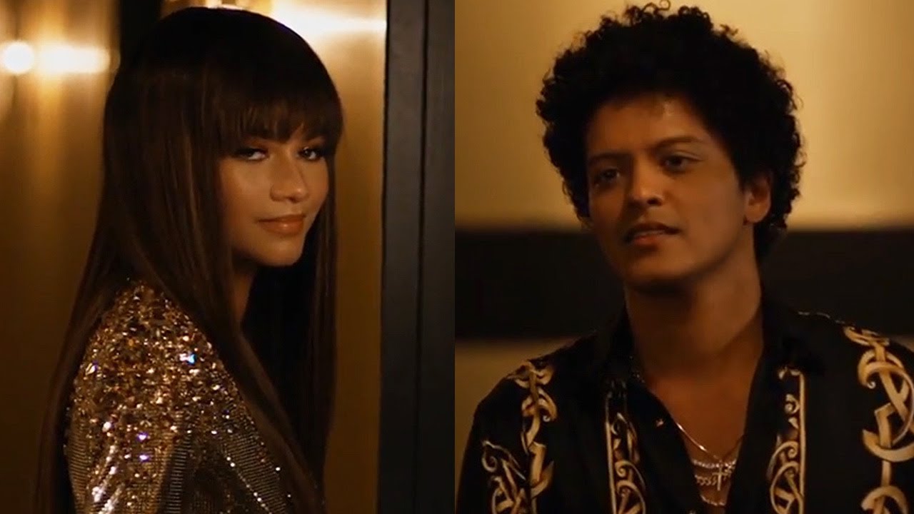 Bruno Mars flirtuje z Zendaya w teledysku "Versace On The Floor"
