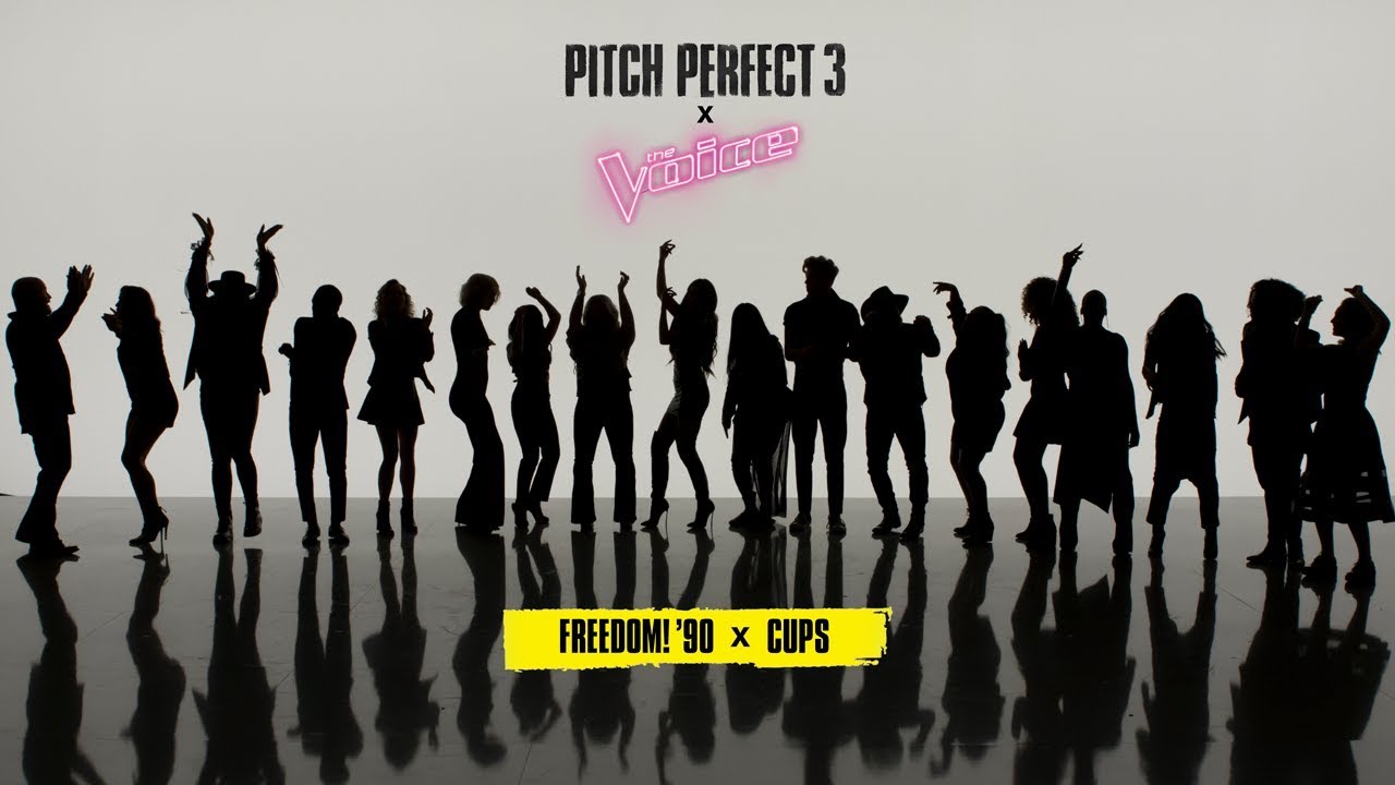 Dziewczyny z Pitch Perfect 3 i uczestnicy The Voice razem