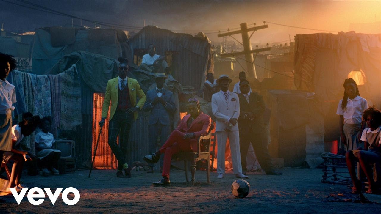 Kendrick Lamar i SZA w teledysku do filmu Czarna Pantera