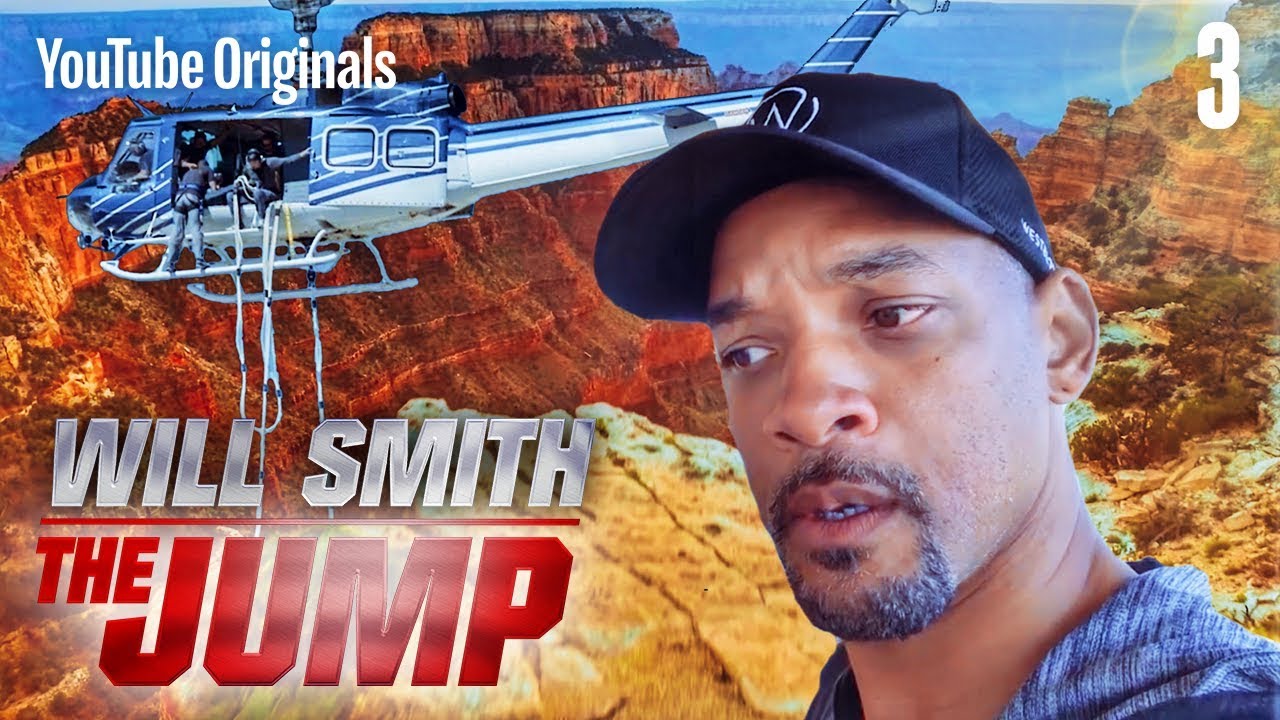 Will Smith skacze na bungee nad Wielkim Kanionem Kolorado