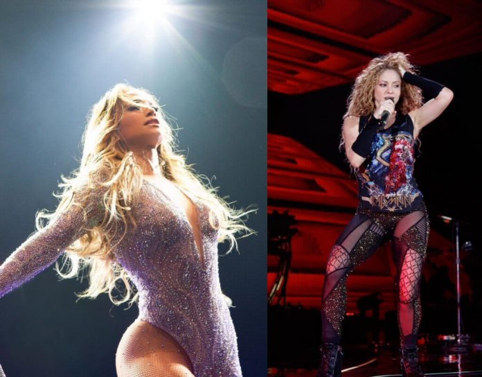 Jennifer Lopez i Shakira podgrzewają atmosferę przed Super Bowl Jennifer Lopez i Shakira podgrzewają atmosferę przed Super Bowl