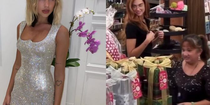 Dua Lipa śpiewa swoje piosenki w sklepie. To wideo was rozbawi!