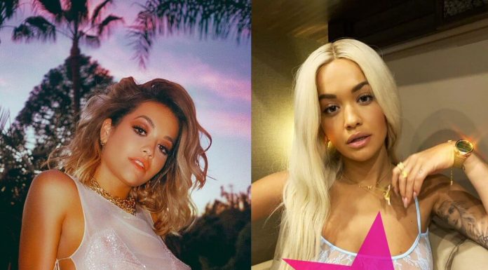 Rita Ora w prześwitującej bieliźnie! Niewiele pozostawiła wyobraźni