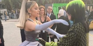 Billie Eilish i Ariana Grande przytulają się po Grammy. To wideo HITEM w sieci!