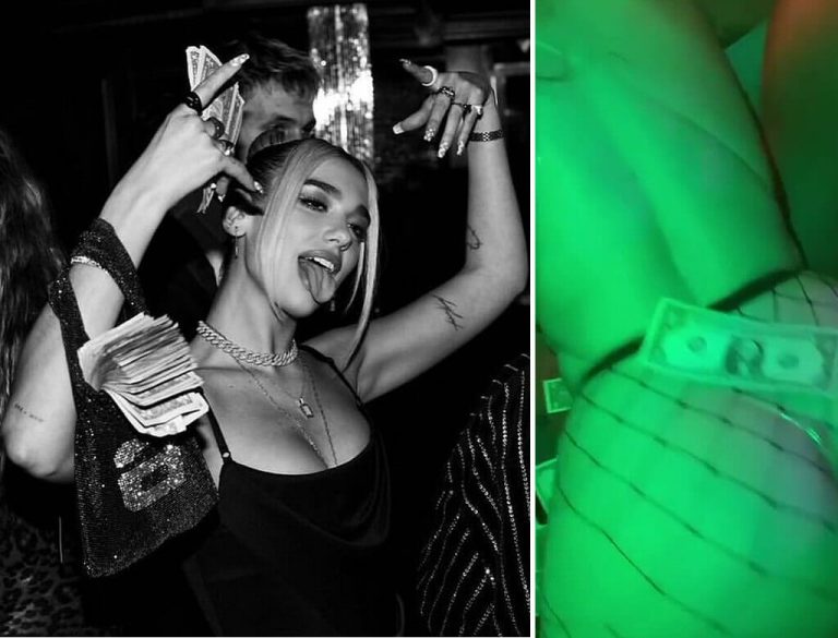 Dua Lipa przesadziła w klubie ze striptizem? Fani są wściekli! (WIDEO)