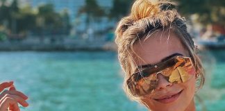 Sandra Kubicka w mega PRZEŚWITUJĄCEJ BIELIŹNIE. "To szew czy masz taki przedziałek"