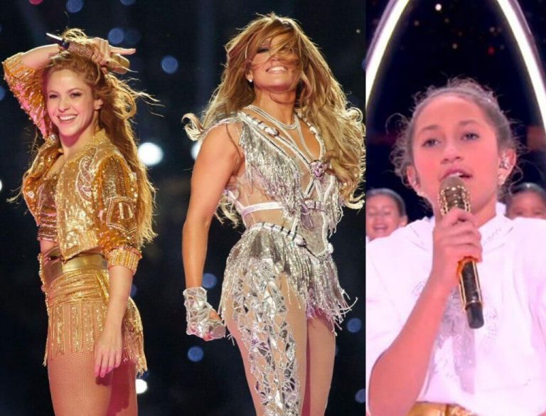 Super Bowl: Shakira i Jennifer Lopez z 11-letnią córka na scenie! NIESAMOWITE SHOW! (WIDEO)