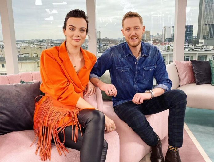 Paulina Krupińska w Dzień dobry TVN: Z Damianem Michałowskim nie będziemy rywalizować o puentę