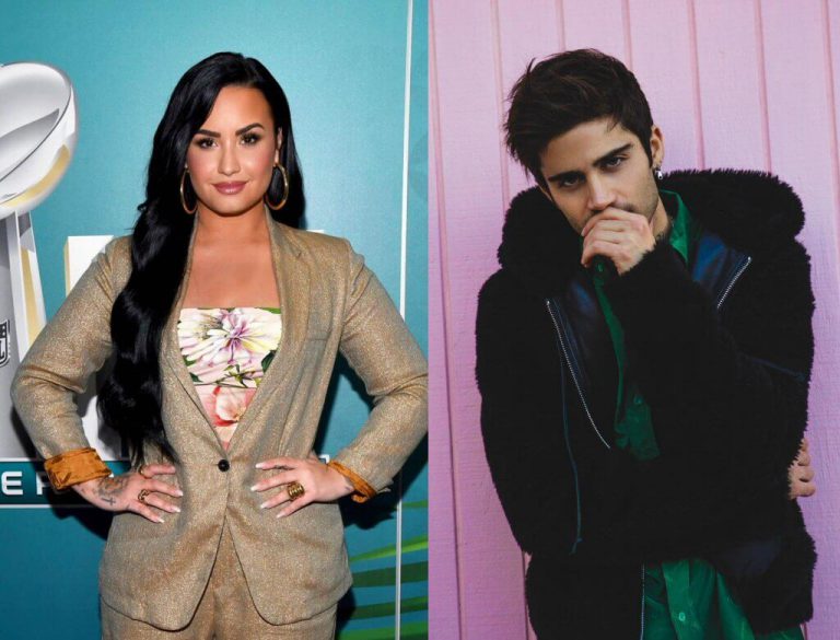 Demi Lovato wdzięczy się w bikini. Max Ehrich doskonale zareagował!