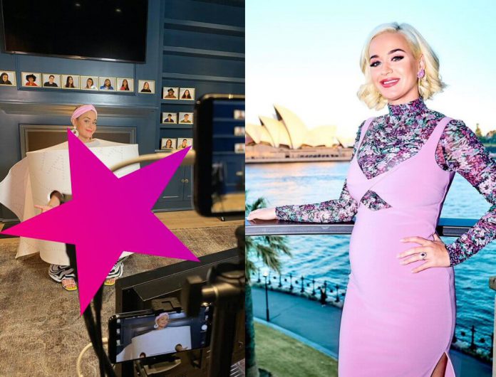 Katy Perry zawinęła się w PAPIER TOALETOWY! Jej strój hitem w sieci (FOTO)