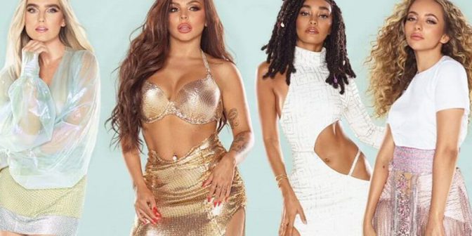 Little Mix seksowne jak nigdy wcześniej. Wokalistki pozują w przezroczystych strojach