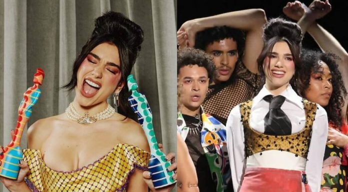 Brit Awards 2021: Dua Lipa zmiażdżyła konkurencję. Jej kreacja zwala z nóg!