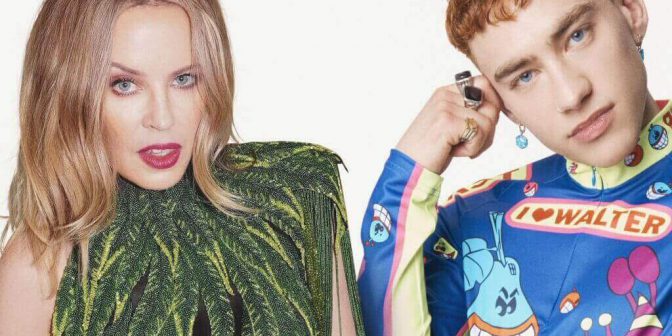 Kylie Minogue z wokalistą Years & Years