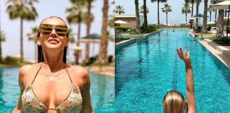 Gwiazda disco polo pręży się w bikini na luksusowym urlopie w Dubaju! Monika Chwajoł zachwyca (ZDJĘCIA)