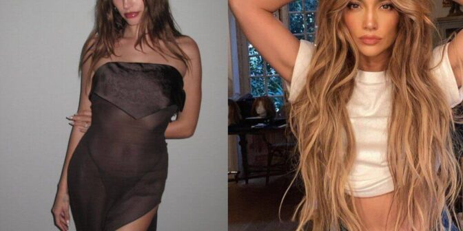 Hailey Bieber, Jennifer Lopez i Katy Perry nie boją się eksperymentować ze stylem