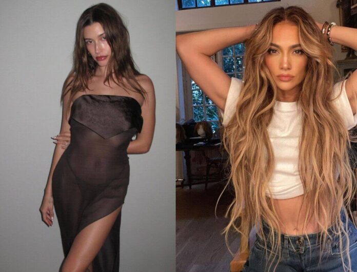 Hailey Bieber, Jennifer Lopez i Katy Perry nie boją się eksperymentować ze stylem