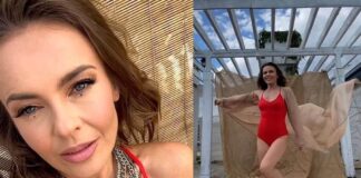 Edyta Herbuś wygina się w bikini na tarasie: "Czas rozkwitać, słoneczny patrol już w drodze…"