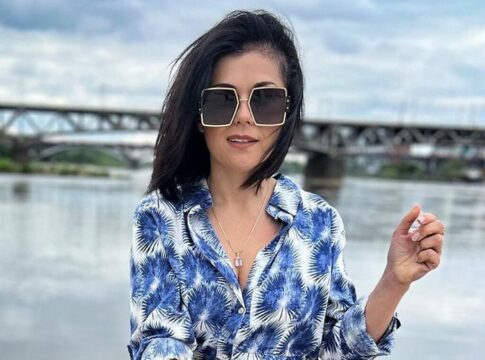 Kasia Cichopek pokochała te letnie sukienki. Najlepsza stylizacja na letnie przyjęcie w ogrodzie