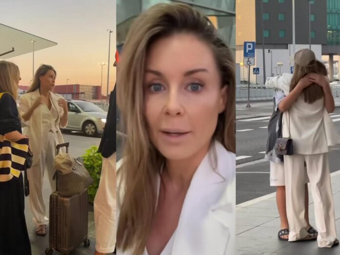 Małgorzata Rozenek-Majdan przeżyła na lotnisku chwilę prawdziwej grozy.