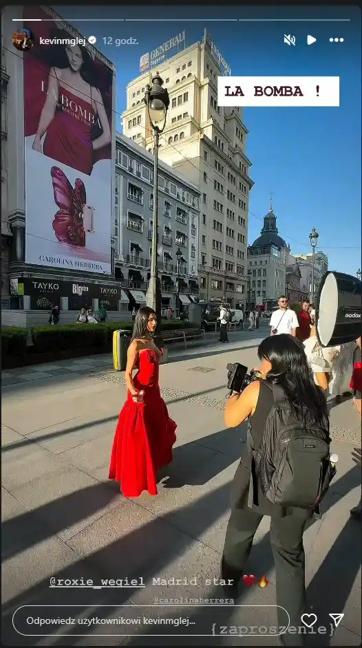 Roksana Węgiel olśniewa w Madrycie! (fot. Instagram)