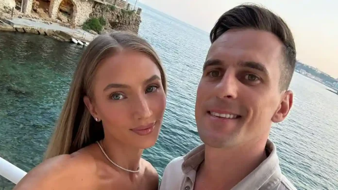 Agata Sieramska i Arkadiusz Milik (fot. Instagram)