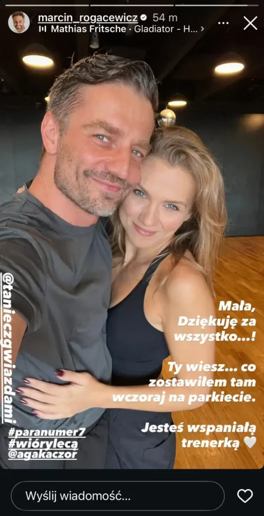 Tak Marcin Rogacewicz zwrócił się do Kaczorowskiej