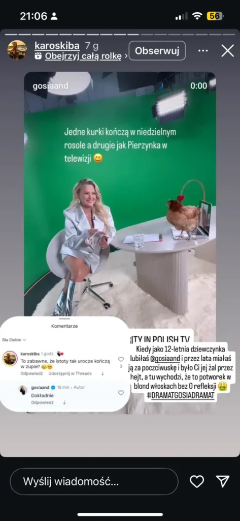 Karolina Skiba nie gryzła się w język