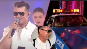 Zenek Martyniuk zaskoczył wszystkich! Wjechał na scenę radiowozem i przebrał się za policjanta