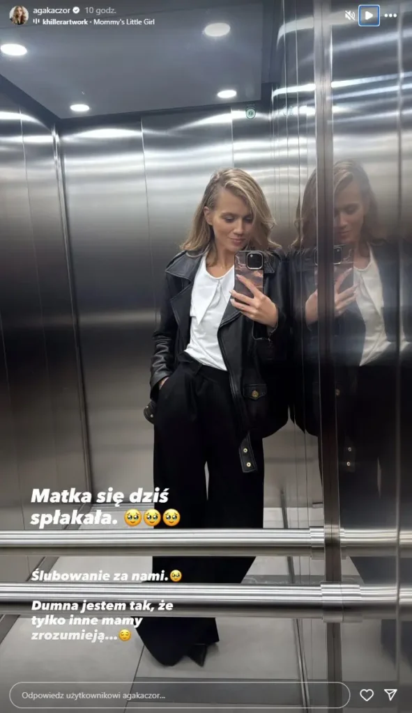 Aktorka nie mogła powstrzymać łez po ważnym dniu swojej córki