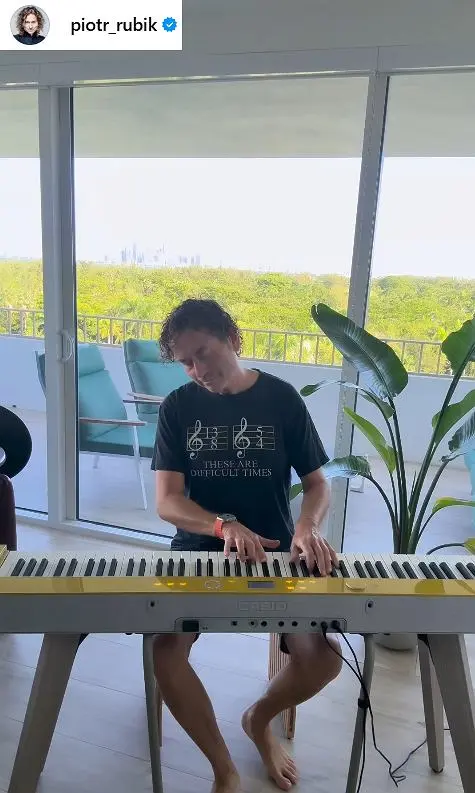 Piotr Rubik w Miami