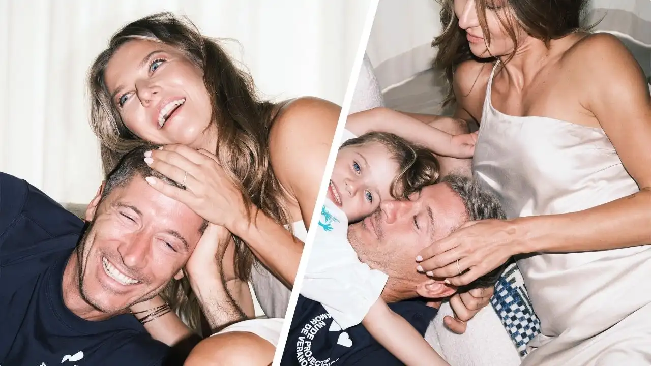 Anna Lewandowska pokazała sielankę rodzinną