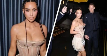 Kim Kardashian pokazała WSZYSTKO na 45. urodzinach! Zobacz, kto przyszedł!