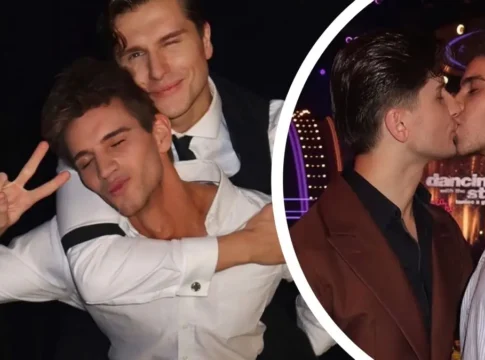 „Taniec z Gwiazdami” rozgrzany do czerwoności! Zobacz, jak Michał Kassin migdali się z ukochanym za kulisami