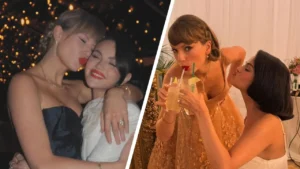 Selena Gomez wyszła za mąż, a Taylor Swift skradła show! Te kreacje to prawdziwe dzieła sztuki