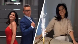 Kasia Cichopek i Maciej Kurzajewski świętują