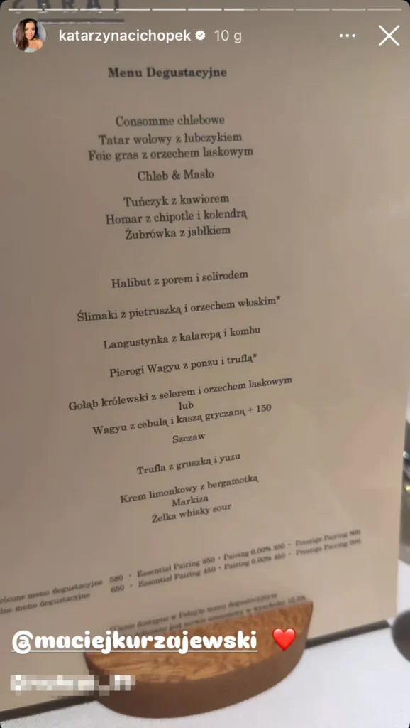 Luksusowe menu „Kurzopków”