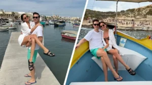 Zakochani w słońcu! Edyta Zając i Michał Mikołajczak na gorących zdjęciach z Malty