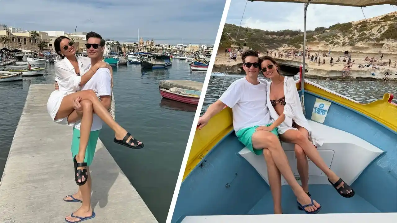 Zakochani w słońcu! Edyta Zając i Michał Mikołajczak na gorących zdjęciach z Malty