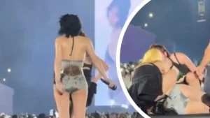 Popularna gwiazda K-Pop upadła na scenie podczas koncertu!