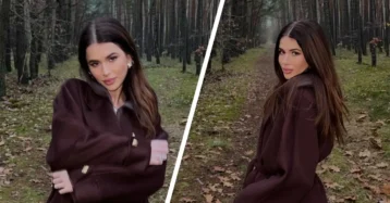 Roksana Węgiel na rodzinnym spacerze z Kevinem i dziećmi. Internauci: “Ulubiona jesieniara”