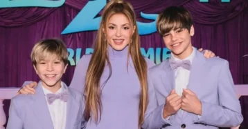 Shakira na premierze superprodukcji Disneya! Jej synowie skradli show