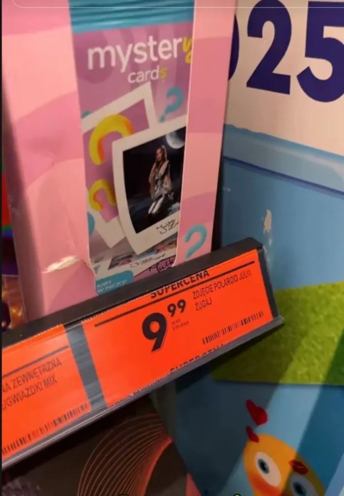 Karty Julii Żugaj w Biedronce