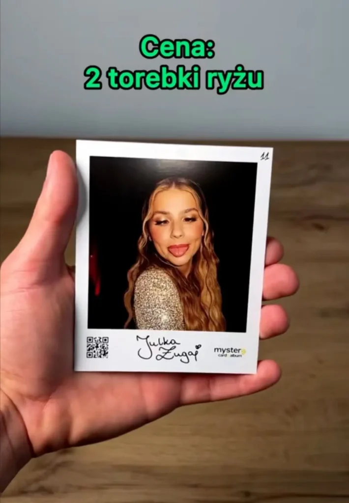 2 karta ze zdjęciem Julii Żugaj