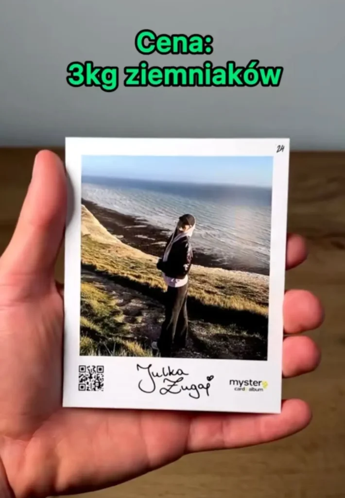 4 karta ze zdjęciem Julii Żugaj