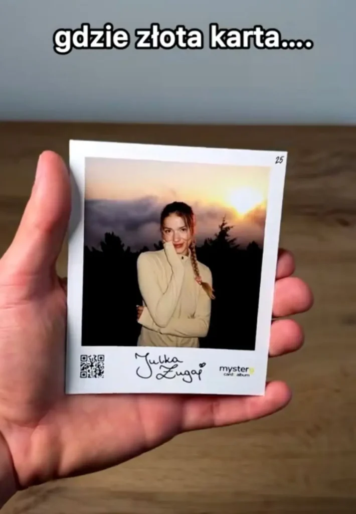 5 karta ze zdjęciem Julii Żugaj