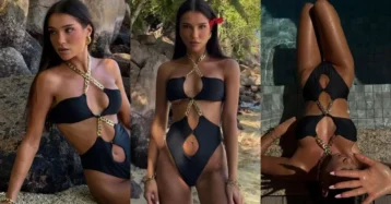 Natsu pokazała wszystko na Seszelach! Tatuaż na pośladku zrobił furorę. “Bogini”