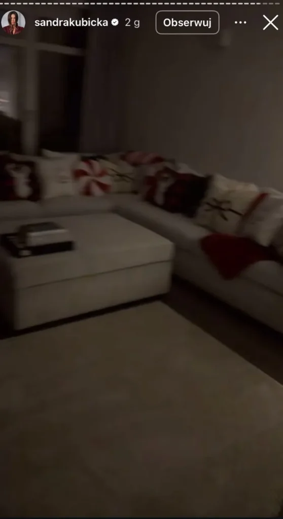 Tak mieszka teraz Sandra Kubicka