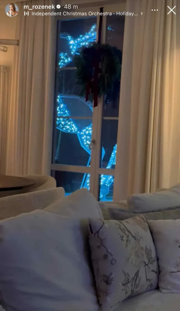 Tak Małgorzata Rozenek przygotowała dom na święta